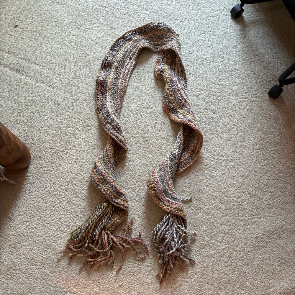 Multicolor handmade crochet Scarf